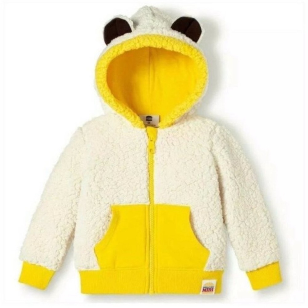 Harajuku Mini Sherpa Teddy Bear Hoodie